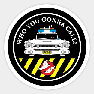 Ghostbusters Ecto-1 Sticker